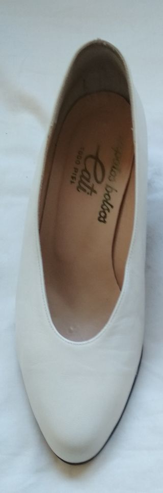 Zapatos de novia blancos