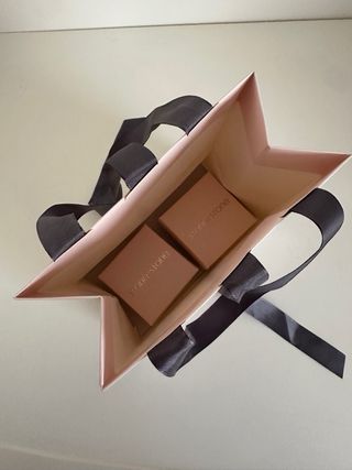 Saco e Caixas para jóias Stone by Stone rosa