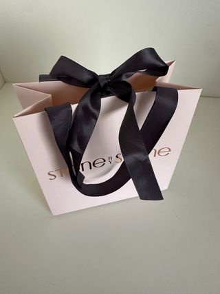 Saco e Caixas para jóias Stone by Stone rosa