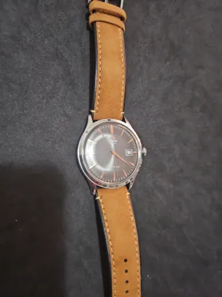 Reloj Orient Bambino Marrón y Plateado