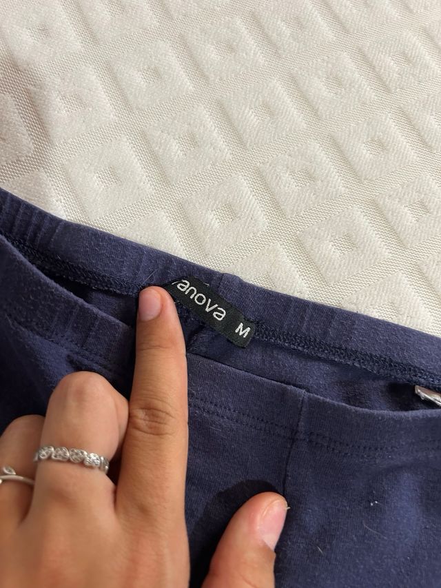 Leggings Terranova Blu Taglia M/38