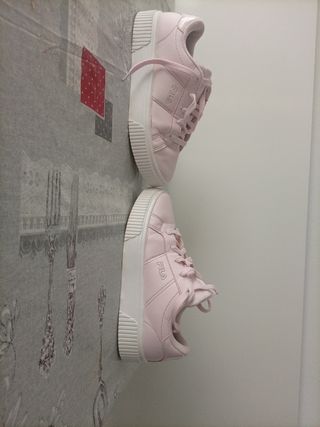 Bambas Fila niña talla 34 rosa