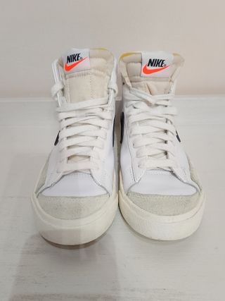 Nike Blazer Mid 77 Donna Beige/Bianco