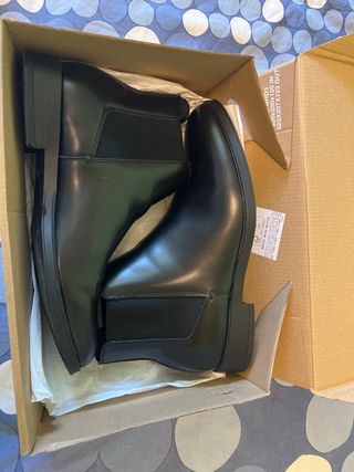 Botines negros Mango