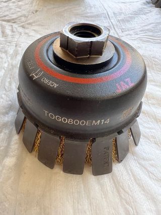 Cepillo JAZ para amoladora 80mm