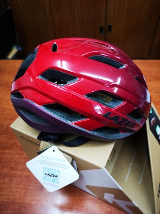 Lazer Strada KinetiCore Talla M Rojo