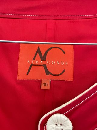 Chaqueta Alba Conde Roja