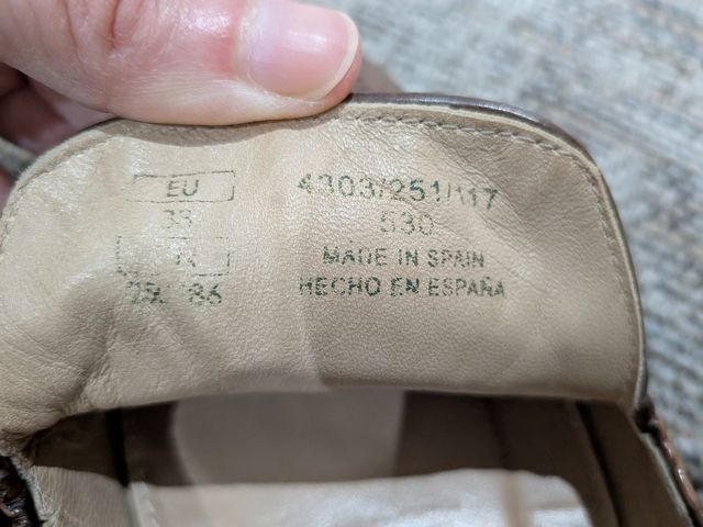 Mocasines de cuero Uterqüe marrones