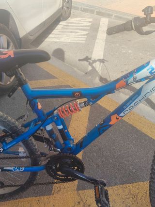 Bicicleta Rockrider 24 Azul