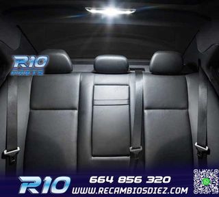 KIT 21 BOMBILLAS LED INTERIOR PARA MERCEDES CLASE E W210 95-