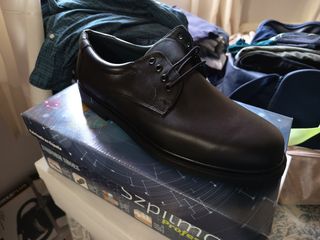 Zapato Clásico Negro Talla 45