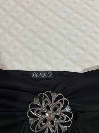 Maglia PINKO nera con decoro
