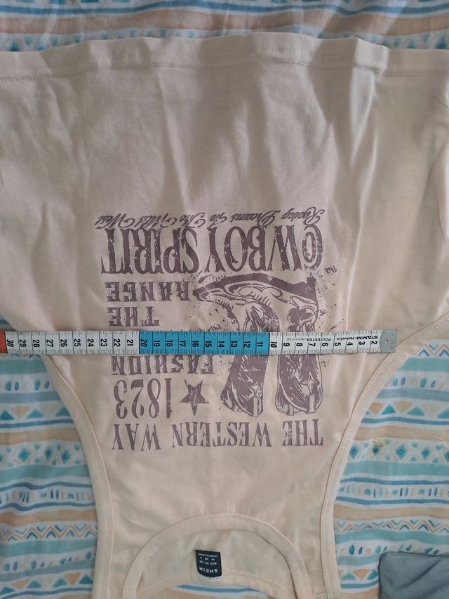 Maglietta Senza Maniche Cowboy Spirit SHEIN Taglia M