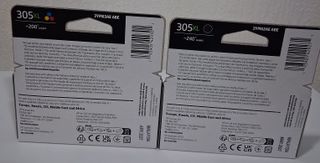Pack 2 Cartuchos Tinta HP 305XL Tricolor y Negro