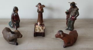 Nacimiento Navidad Belén Figura Bebé