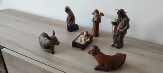 Nacimiento Navidad Belén Figura Bebé