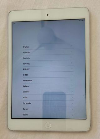 iPad mini di prima generazione A1432 bianco
