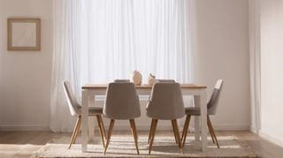Mesa extensible madera maciza