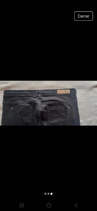 Pantalón Zara Negro Talla XL Mujer