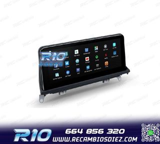 RADIO GPS ANDROID 10 BMW X5 E70 X6 E71 11-13 CIC