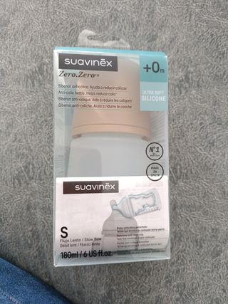 Biberón Suavinex Zero.Zero +0m Silicone