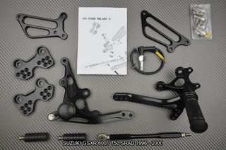 Estriberas retrasadas SUZUKI GSXR 600 750 1996