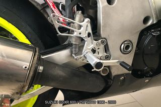 Estriberas retrasadas SUZUKI GSXR 600 750 1996