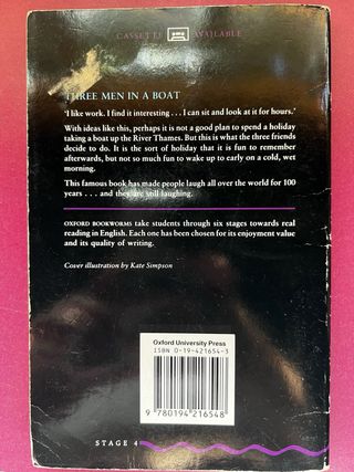 Oxford Bookworms 4: Three Men In a Boat