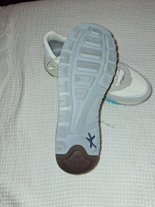 Zapatillas Allrounder Blanco/gris/azul Talla 41