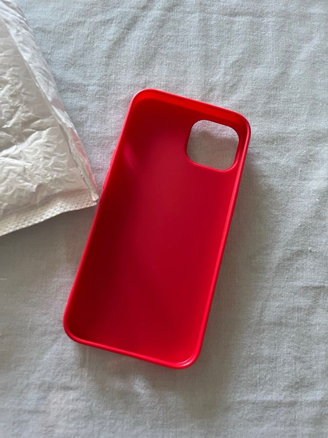 Funda iPhone 13/14 Corazón Rojo