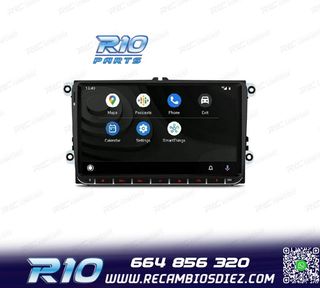 RADIO GPS ANDROID 12 PARA VW SEAT SKODA