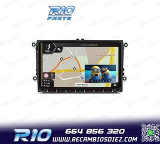 RADIO GPS ANDROID 12 PARA VW SEAT SKODA