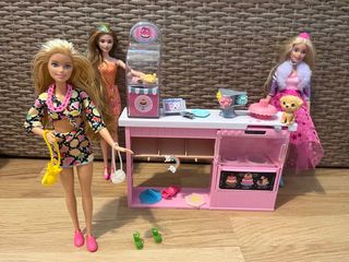 Lote Barbie: Muñecas y Accesorios Pastelería