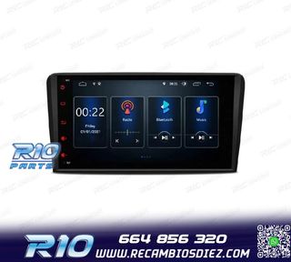 RADIO GPS ANDROID 12 PARA AUDI A3 S3 RS3 03-12