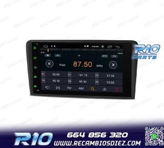 RADIO GPS ANDROID 12 PARA AUDI A3 S3 RS3 03-12