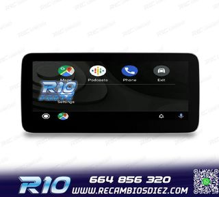 RADIO GPS ANDROID 13 MERCEDES CLASE A W176 CLA C117 GLA X156