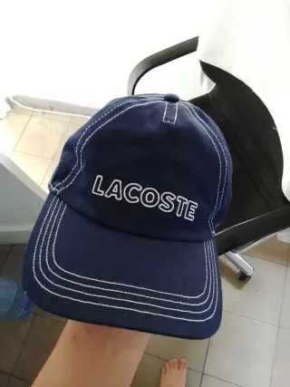 Gorra Lacoste Azul/Blanco Talla Única