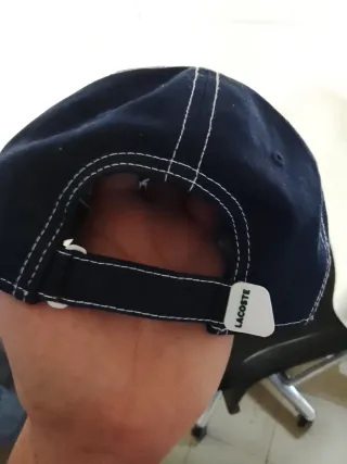 Gorra Lacoste Azul/Blanco Talla Única