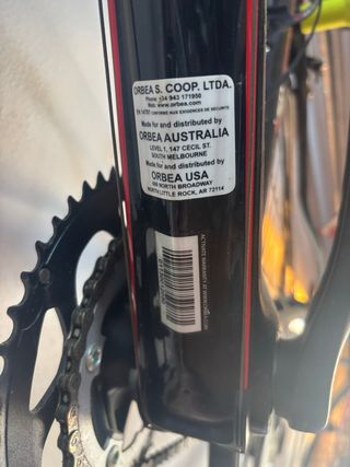 Bicicleta Carretera Orbea Orca