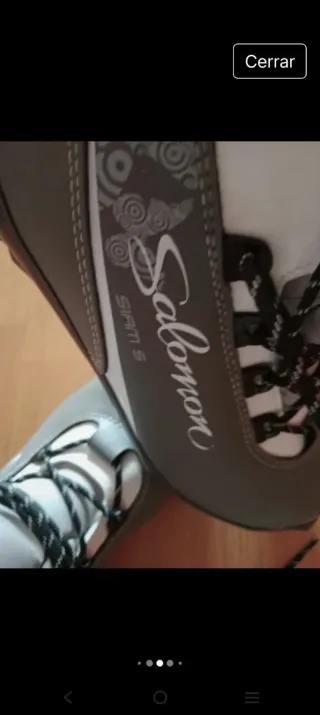 Botas Salomon mujer Talla 39