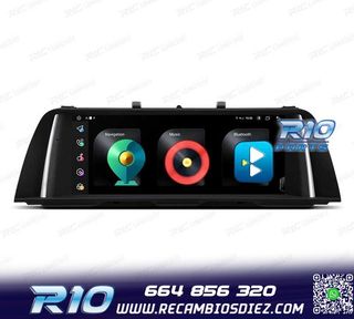 RADIO GPS ANDROID 12 PARA BMW F10 F11 10-12 CIC