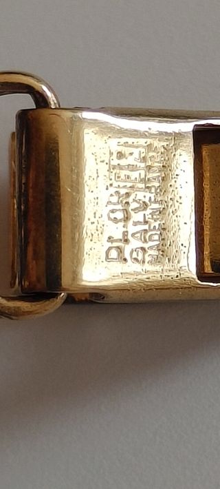 Pulsera bañada de Oro 16.59g