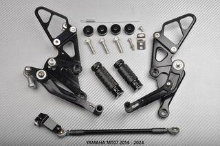 Estriberas retrasadas YAMAHA MT07 2014 - 2024
