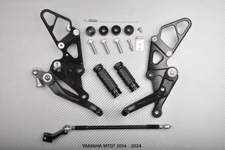 Estriberas retrasadas YAMAHA MT07 2014 - 2024