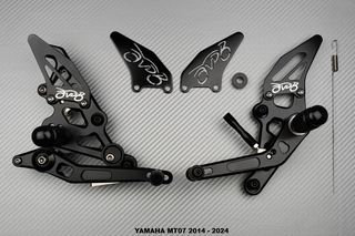 Estriberas retrasadas YAMAHA MT07 2014 - 2024