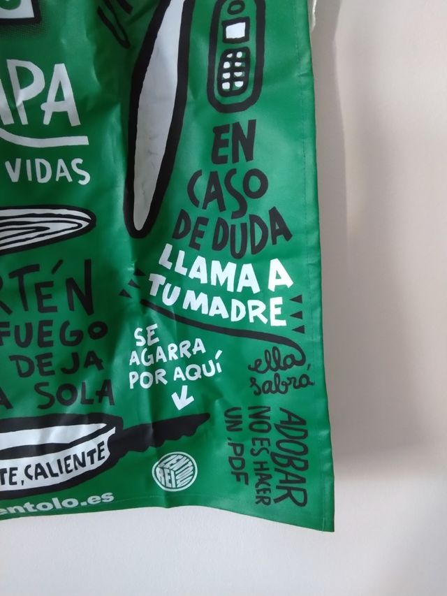 Delantal divertido de Rei Zentolo