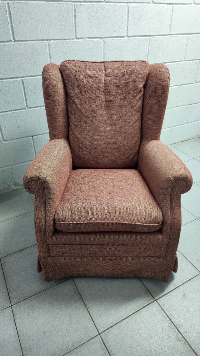 Sillón butaca giratorio balancín