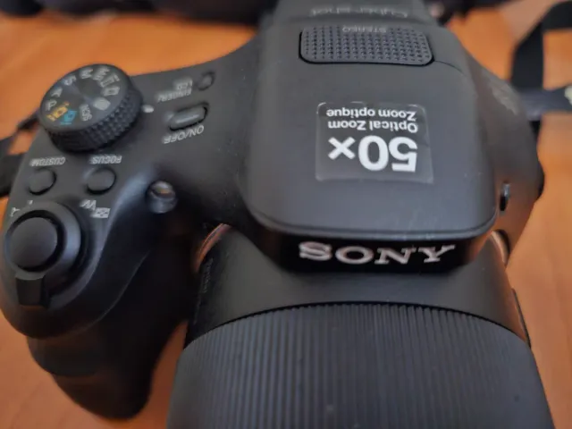 Cámara Sony 50x Zoom + Bolso