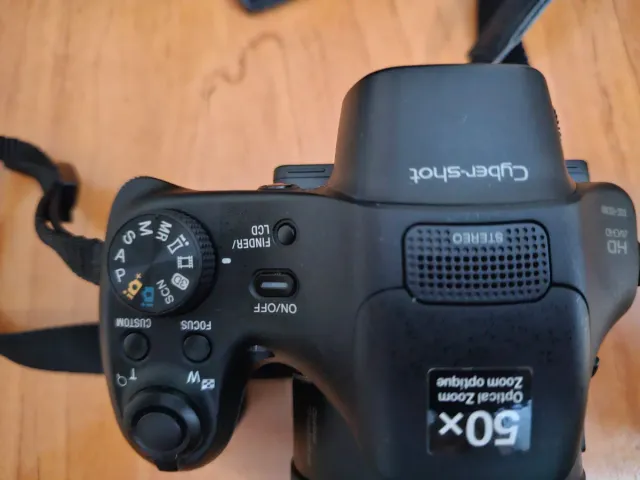 Cámara Sony 50x Zoom + Bolso