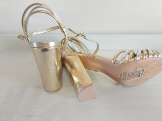 Sandali donna Primadonna oro e argento